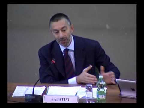 Intervento di Giovanni Sabatini