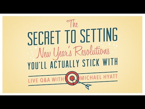 how to set new year's resolutions