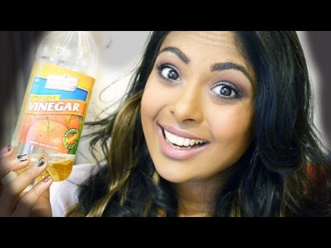 how to apply apple cider vinegar to hair