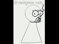learn to draw maggie from the simpsons