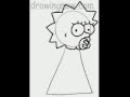 Learn to Draw Maggie from the Simpsons