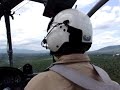 Dawn and Jamie's first helicoptor ride