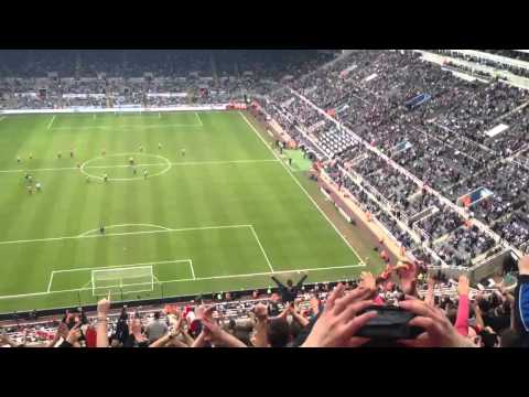 Sunderland - Final minutes of the match then after match celebrations.