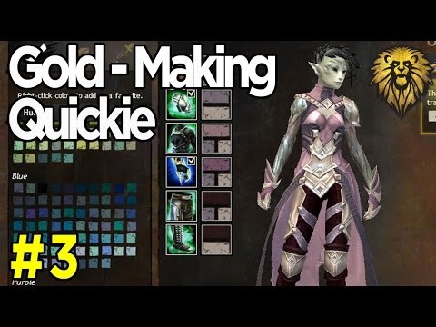 how to craft black dye gw2