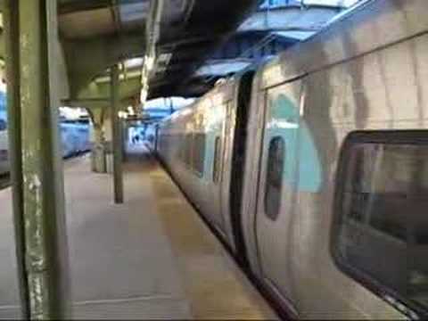 Amtrak Acela departing Baltimore