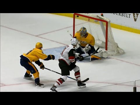Video: Perlini roofs a backhander top corner on Rinne, gives Coyotes the lead