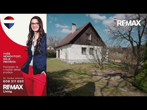 Video Chata s velkým pozemkem 1 378 m² v obci Nová Ves u Volfartic