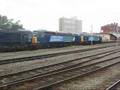 DRS' screamy 57s & dead shed @ Crewe (16/08/08)