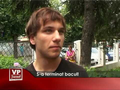 S-a terminat bacul!