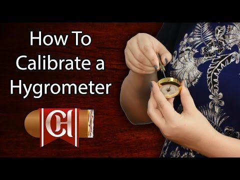 how to adjust xikar hygrometer