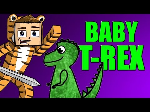 how to hatch a t rex in minecraft