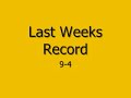2009 NFL Week 10 Predictions