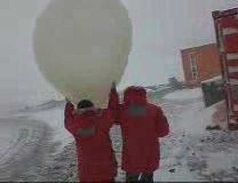 Antarctic Weather Balloon