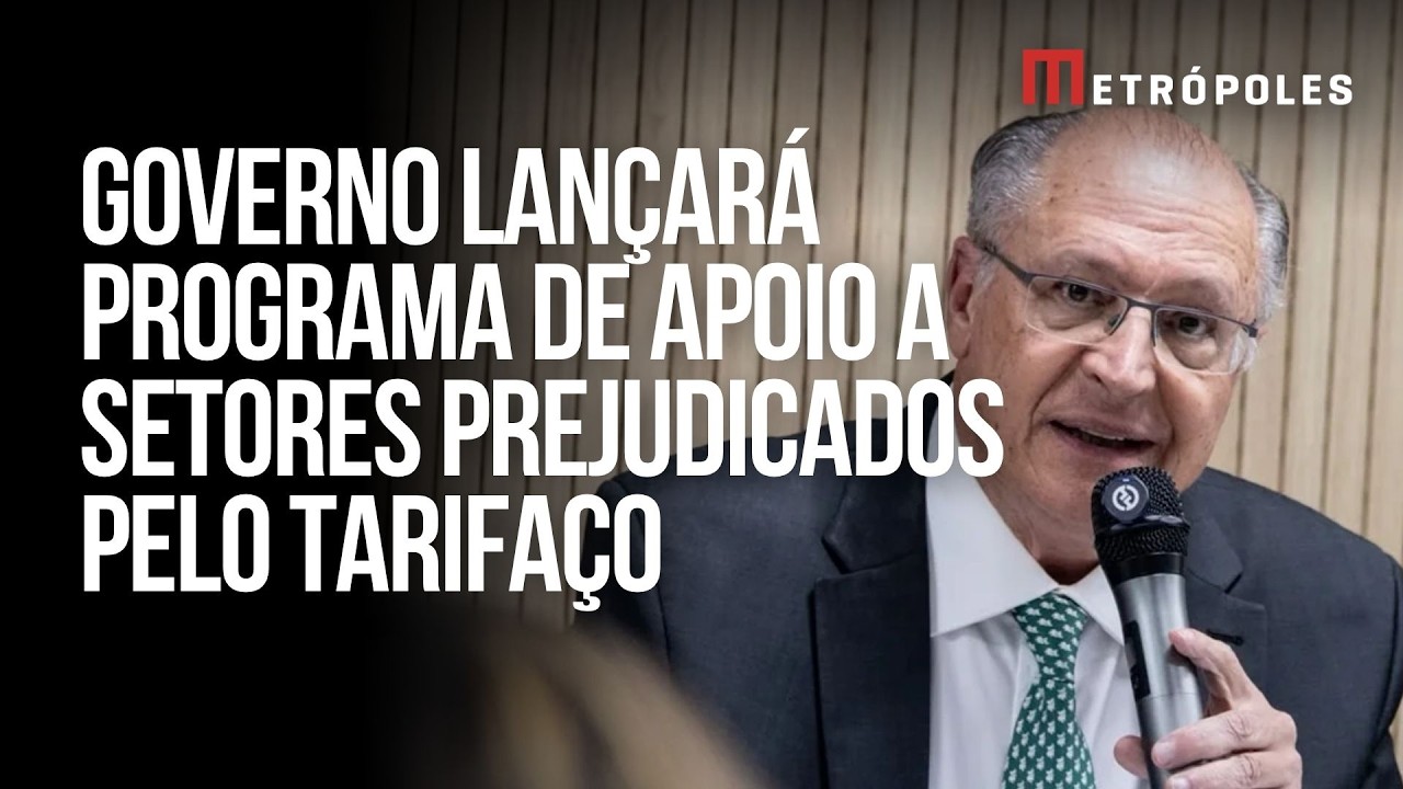 Tarifaço: Alckmin anuncia programa de auxílio a empresas