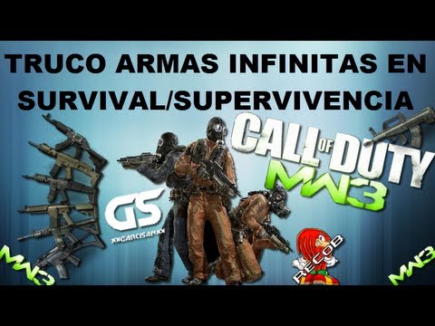 Truco MW3 Tutorial Tener Armas Infinitas (INDIVIDUAL) en Survival - By XxGarcisaNxX & ReCoB Truco MW3 Tutorial Tener Armas Infinitas (INDIVIDUAL) en Survival - By XxGarcisaNxX & ReCoB