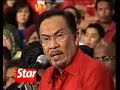 Anwar challenges PM and DPM to debate on fuel prices