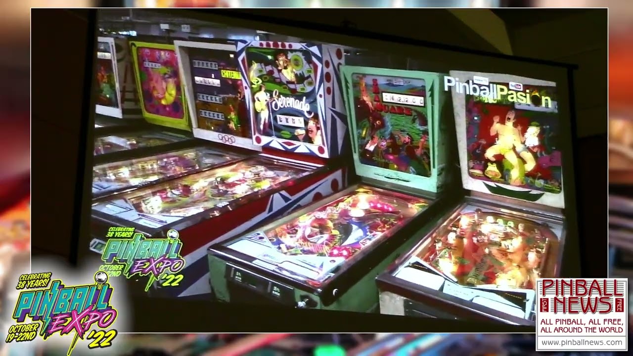 PINBALL EXPO 2022 to Pinball News First & Free