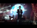 marc anthony abriendo su participaci�n en el festival internacional de salsa boca del rio 2013, interpretando 