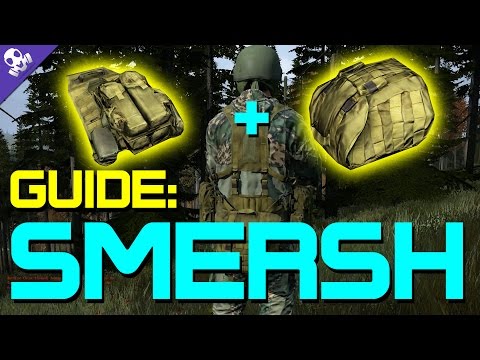 how to attach smersh backpack