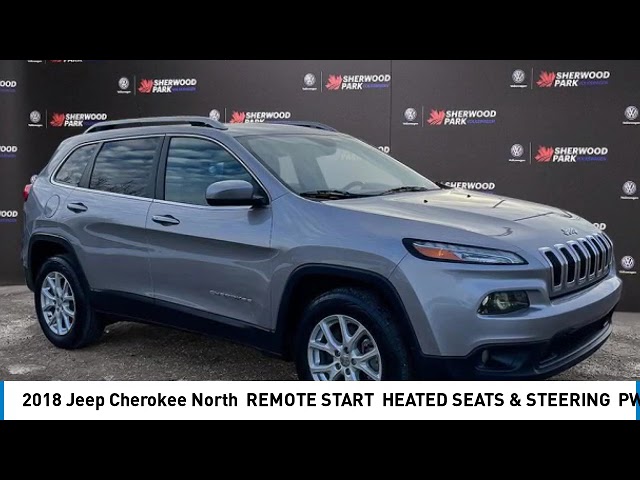 2018 Jeep Cherokee North | REMOTE START | HEATED SEATS in Cars & Trucks in Strathcona County