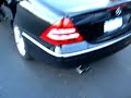 W203 V6 With Eisenmann Race Exhaust W203 V6 With Eisenmann Race Exhaust