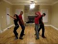 Watch Azhia, O'so Krispie, JT and Doonie tear up this routine.