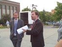 C-SPAN Campaign 08 - Chuck Todd/Carl Cameron talk w/students