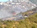 INCENDIO EN CERRO LA CRUZ