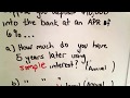Understanding Simple Interest and Compound Interest