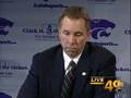 Huggins leaving for WV Press Conference - Part 3