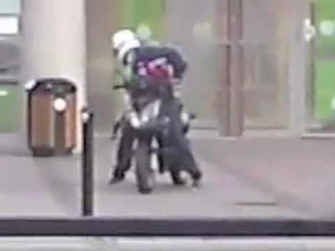 Braquage et panne de scooter
