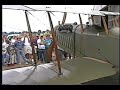 1917 Curtiss Jenny Biplane - Engine Run up at Evergreen