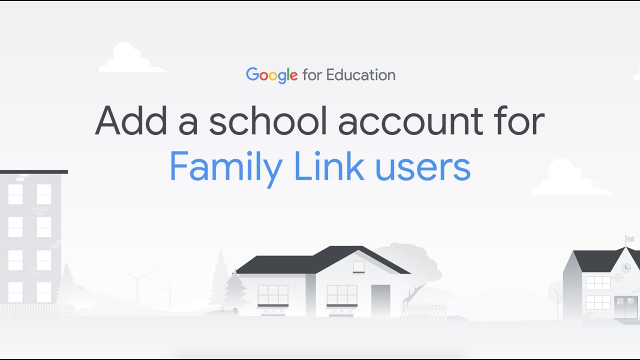 YouTube video describing how Family Link works with school Google accounts