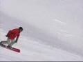 Carving extremo con Snowboard