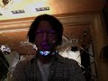 Face Projection Test 01, Daito Manabe and Zachary Lieberman