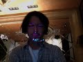 Face Projection Test 01, Daito Manabe and Zachary Lieberman