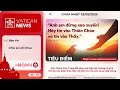 Radio Chúa Nhật 03/05/2026 - Vatican News Tiếng Việt