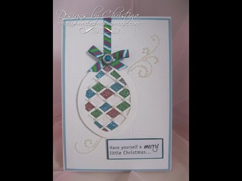 how to make easy xmas cards