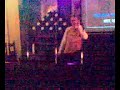 a random pissed up bloke in the stump and candle pub on the karaoke