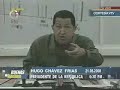 chavez muestra foto de bush borracho   soberana pea