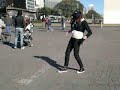 Fan De Michael Jackson Bailando En El Obelisco (One Million March Argentina 29/08/2010) Part 2