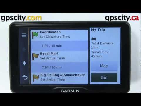 how to view trip log on garmin nuvi