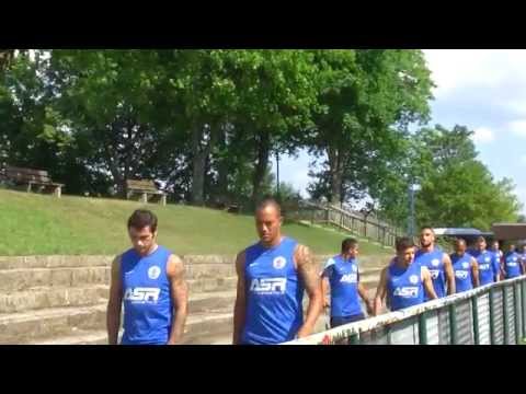 STEVEN CAULKER IN QPR TRAINING