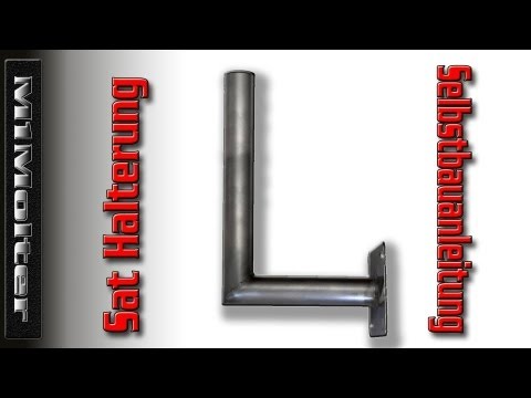 Sat Halterung selber bauen / Anleitung von M1Molter