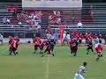 12 year old football player hits hard on punt return