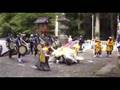 Rokkoshi Shrine festival 2006 Hosogoe Shishi-odori
