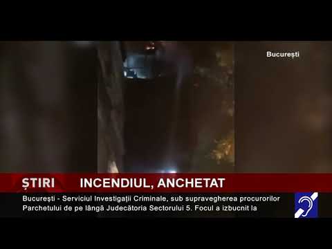 Incendiul din Ferentari, anchetat