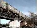 Tren de NCA cruzando el Río Suquía