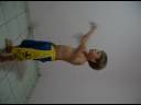 O meu irm�o treinando!!! Pedro