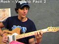 com tocar un rock  guitarra 